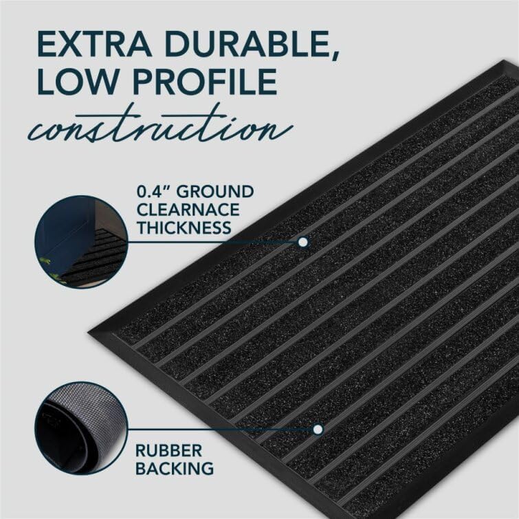 UBDYO modern design welcome mat adds contemporary style to entryways