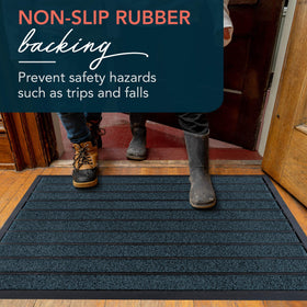 UBDYO modern, stylish entrance mat elevates curb appeal indoors and outdoors.
