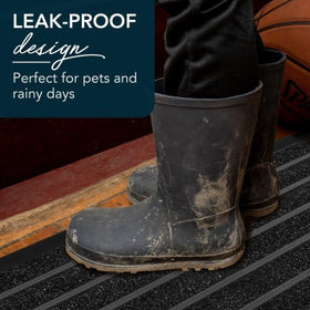 UBDYO outdoor rug traps moisture for a drier entrance in wet weather
