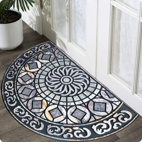 ubdyo stylish half-moon design enhances your entryway's look