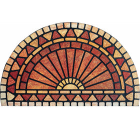 ubdyo Welcome in Style front door mat with low pile keeps dirt outside and doors opening smoothly.