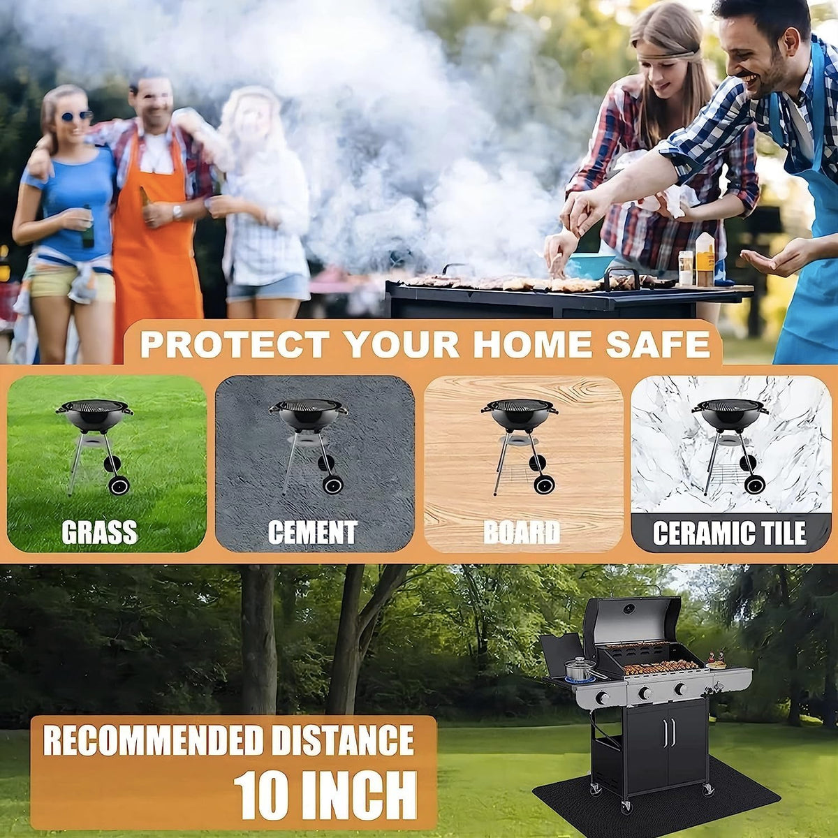 UBeesize double-sided coating boosts heat resistance and water protection.