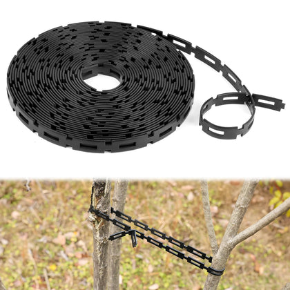 UCandy 58ft chain lock tree tie roll for easy staking and weatherproof support.