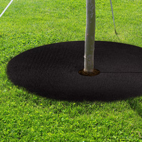 UCandy easy-install tree ring fits around the base quickly.
