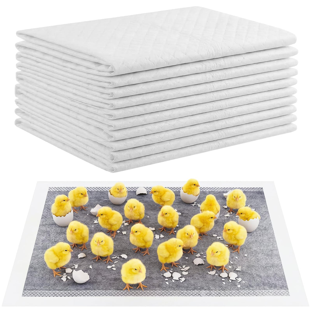 UCandy Hatchling Liners pack 15 fits Little Red Barn Brooder for clean, dry chicks.