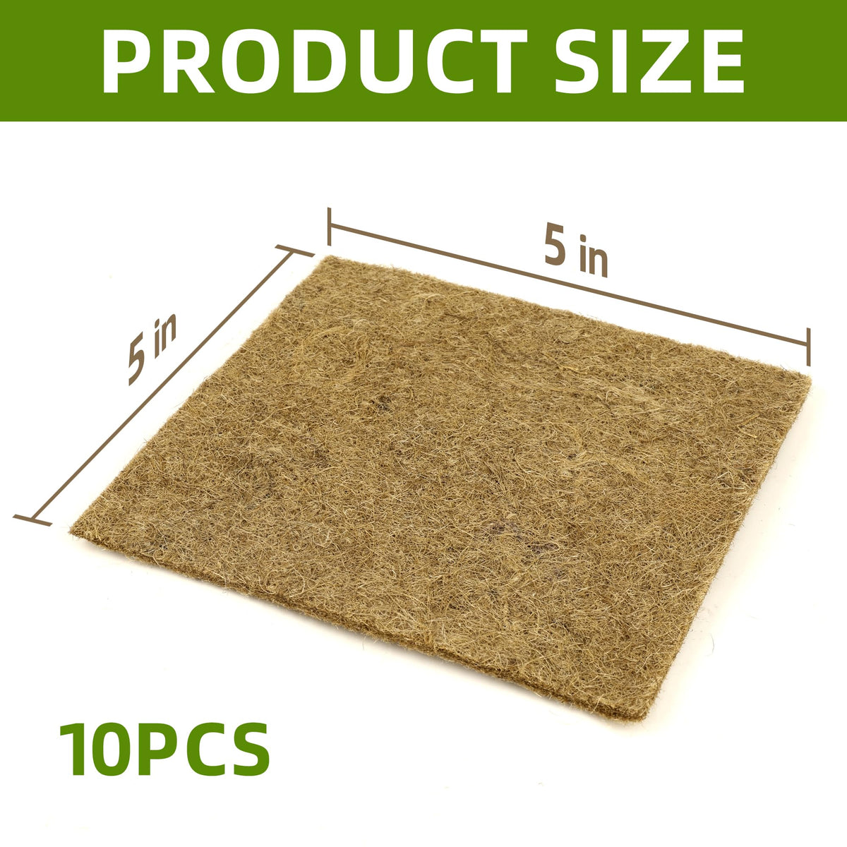 UCandy jute grow mat cut to fit 1020 tray for versatile use