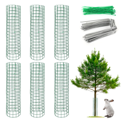 UCandy tree trunk protector 12-pack guards trunks from wildlife in outdoor gardens