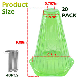 UCandy garden cloche versatile for vegetables, herbs, and ornamental plants