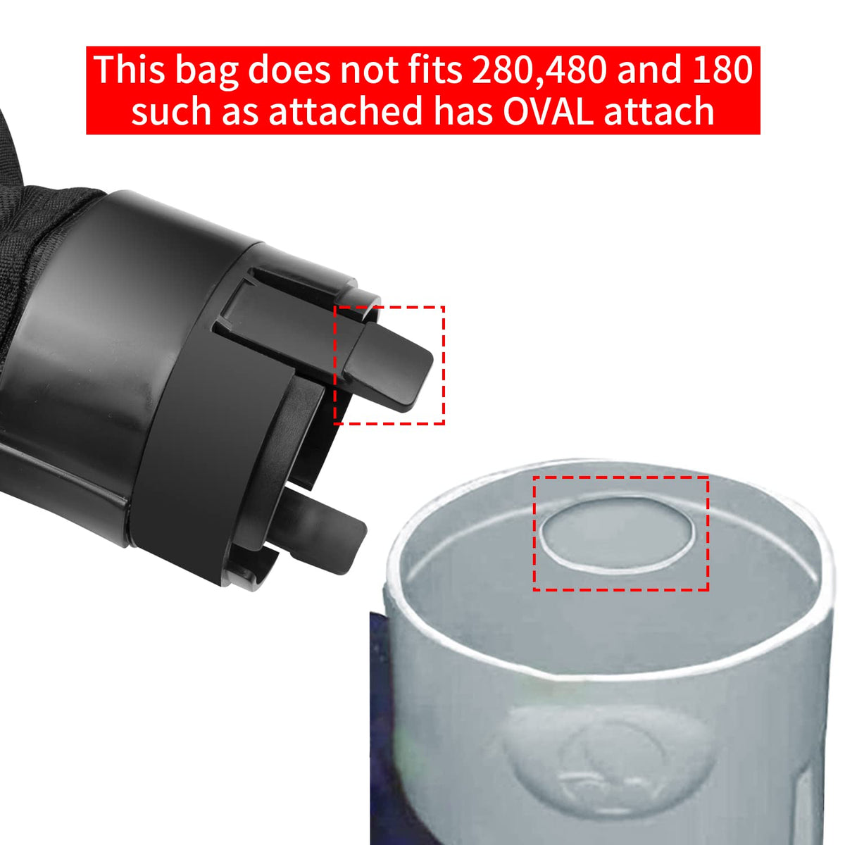 UCEDER easy-clean zipper-opening for quick bag maintenance.