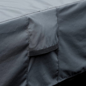 UCEDER dirt, rain, and hail protection for outdoor hot tubs.