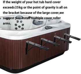 UCEDER universal spa cover remover fits all shapes and sizes for quick removal.
