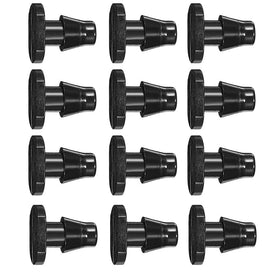 UCLEVER drip end plug 100-pack for reliable irrigation closures in gardens.