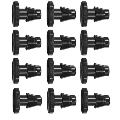UCLEVER drip end plug 100-pack for reliable irrigation closures in gardens.
