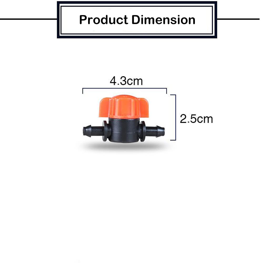 UCLEVER drip irrigation tubing connection showing easy-to-use coupling for garden setups.