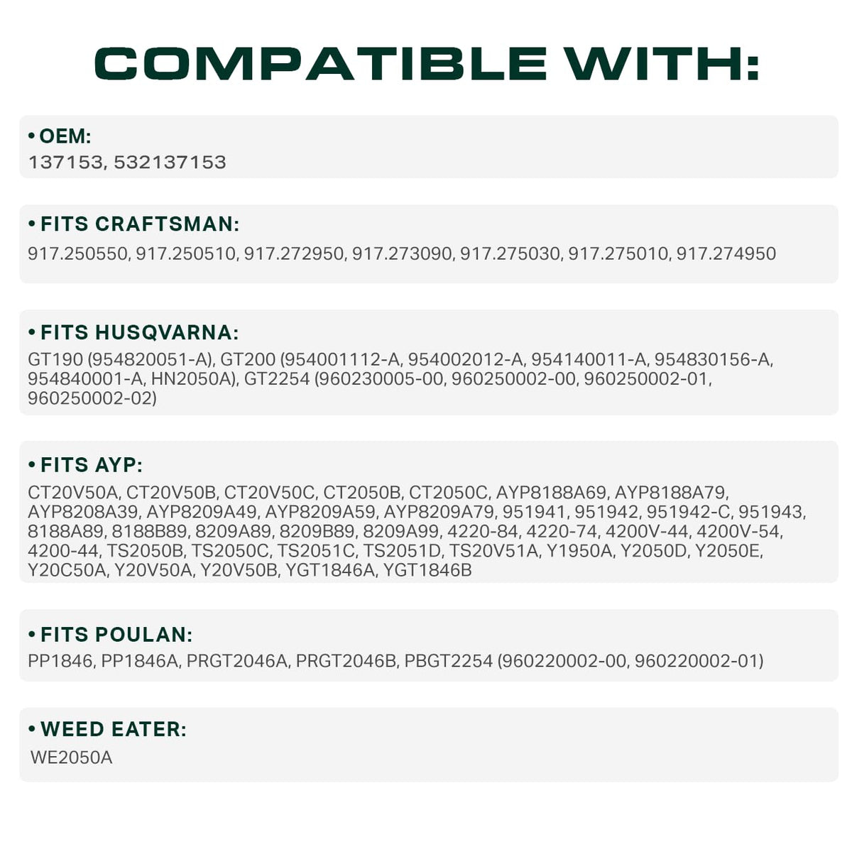 UDC Mower Belts 137153 rubber body detail emphasizes resilience