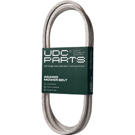 UDC Mower Belts TCU13198 close-up highlights aramid cord for strength.