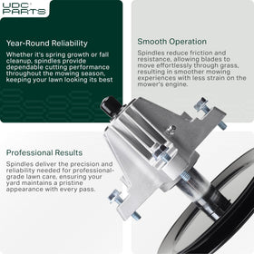 UDC Parts 6-point star pulley delivers durable drive engagement