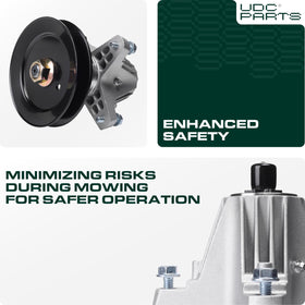 UDC Parts 618-06980 blade mounting bolt included for secure fit