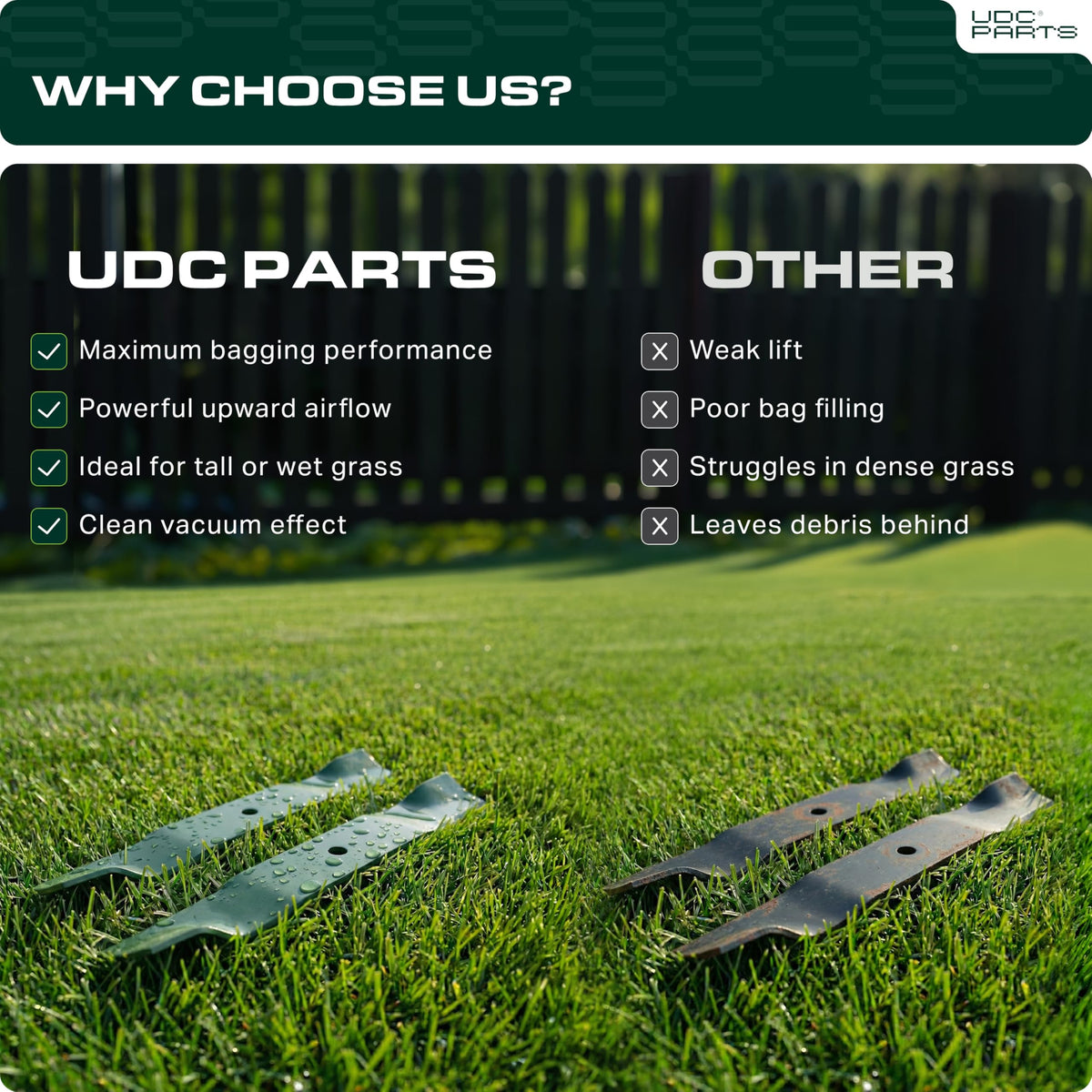 UDC Parts AM137327 air lift 1-7/64 inch feature for proper fit