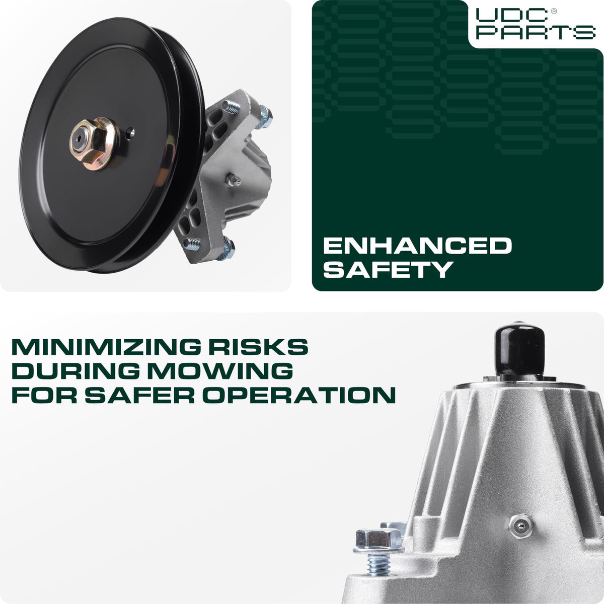 UDC Parts bolts-washers-pulley pack ensures secure installation