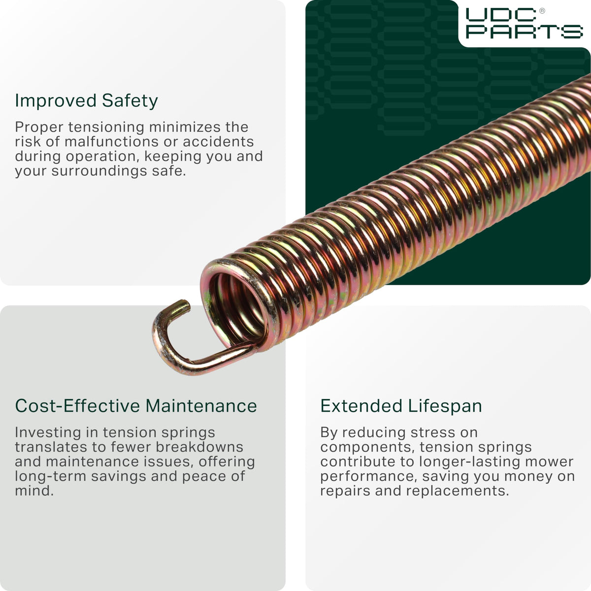 Compatible with MTD, Cub Cadet, and more for versatile replacements