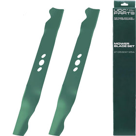 UDC Parts 2105300125A high-lift blade front view for Hyper Tough, optimized for clean cuts