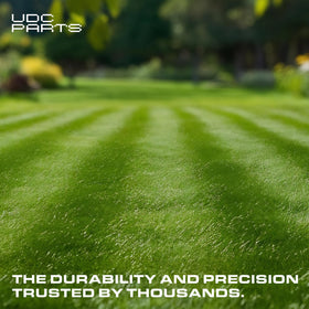 UDC Parts Hyper Tough compatibility highlight for demanding mowing conditions