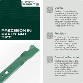 UDC Parts 942-0741A fits 21-inch decks from major brands