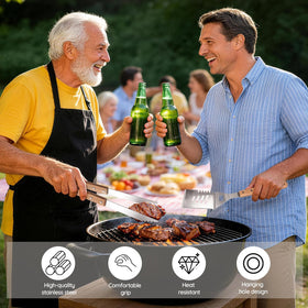 Udihch versatile kit suitable for backyard grilling, camping trips, and picnics.