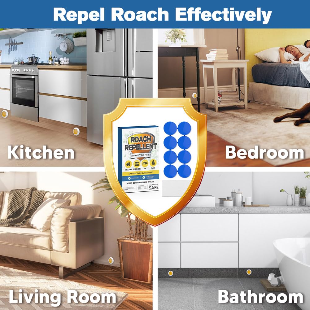 UDyoude roach repellent installed under sink or in pantry
