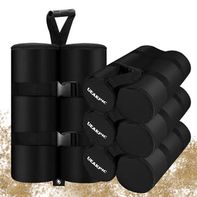 UEAKPIC canopy weights 4-pack with 60-lb bags stabilize canopies in wind