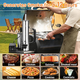 Ueiticsk adjustable air pump control for precise smoke intensity.