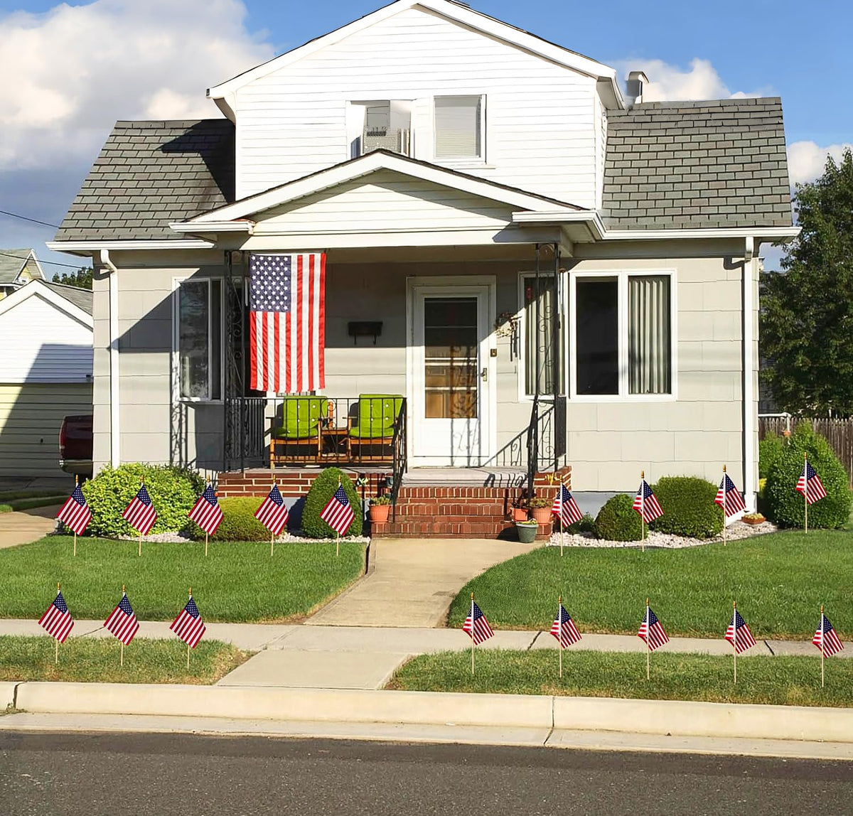 Uelfbaby flags with 1-year replacement guarantee for peace of mind