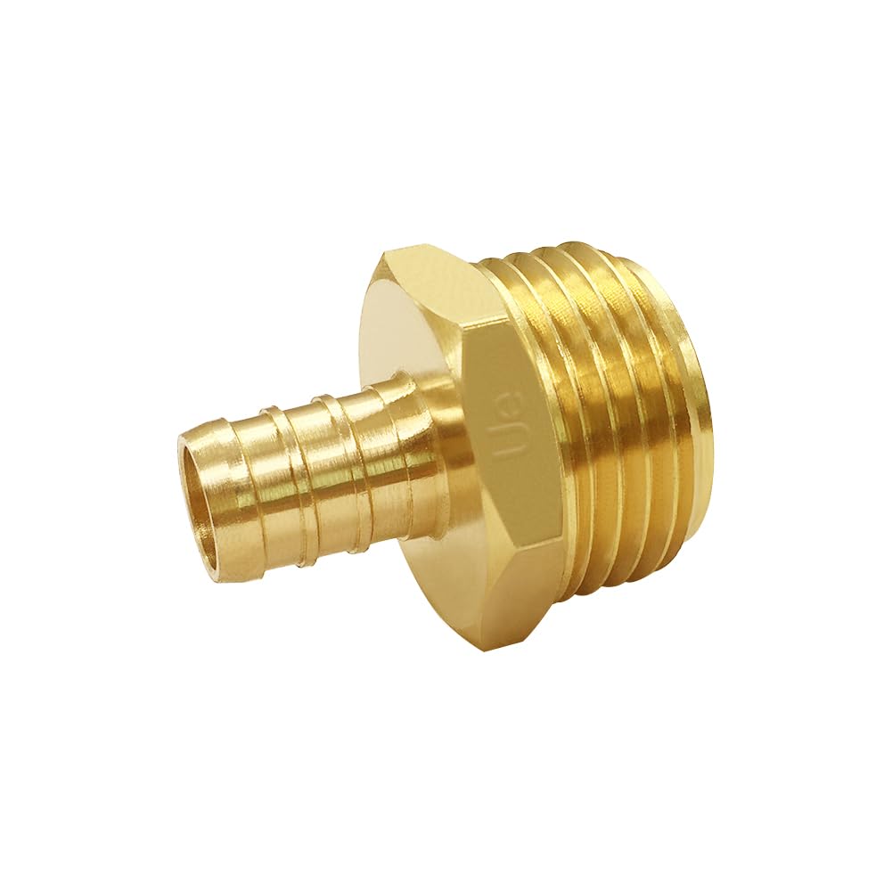 Uenede garden hose end in use, potential for leak-free connections.