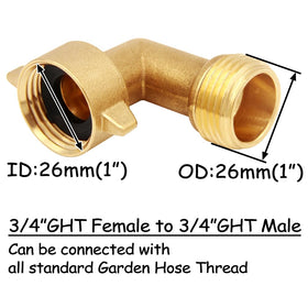 Uenede coil-spring protector on hose prevents bending and helps prolong hose integrity.