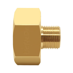 Uenede durable brass connector supports appliances like dishwashers and ice makers.