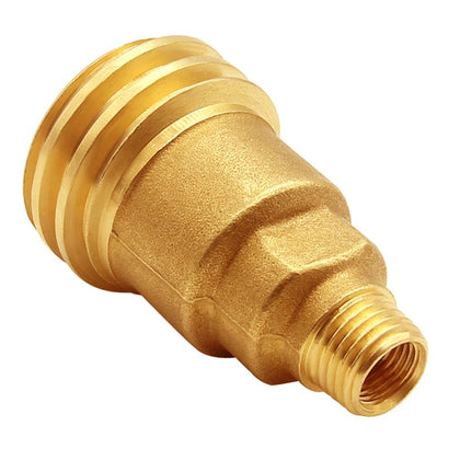 Uenede QCC1 Nut Propane Adapter secures outdoor connections.