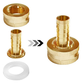 Uenede stainless steel clamps provide rustproof hose sealing