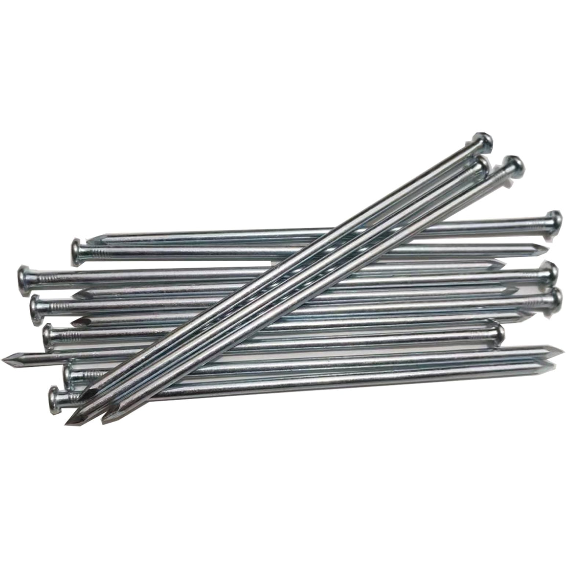 UEUORF 10-inch tent stake in galvanized steel for secure outdoor setups.