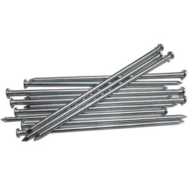 UEUORF 10-inch tent stake in galvanized steel for secure outdoor setups.