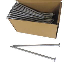 UEUORF 8-inch landscape nails for sturdy yard accents and weed barriers.