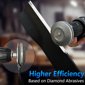 UF-SHARP dual-sided grinding wheel extends wheel life per use.