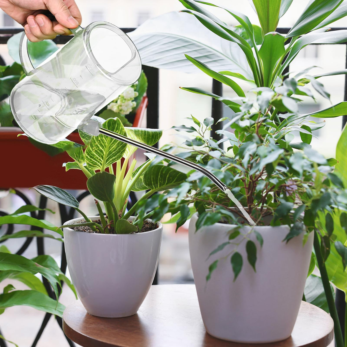 UFANME compact design fits desktop pots and tiny home gardens