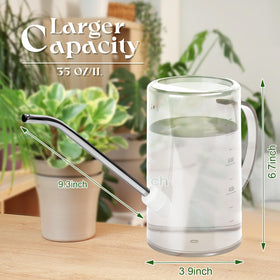 UFANME detachable stainless nozzle for easy cleaning and smooth flow