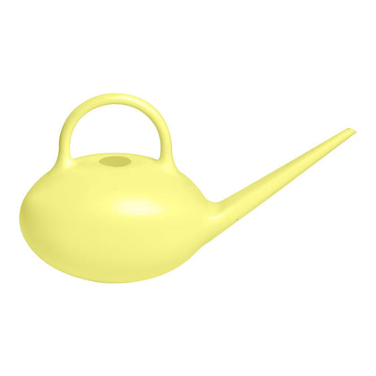 UFANME plant watering can in yellow, front view for compact indoor use