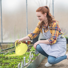 UFANME recyclable plastic watering can for eco-friendly care