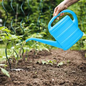 UFANME Watering Can blue slow pour for gentle watering