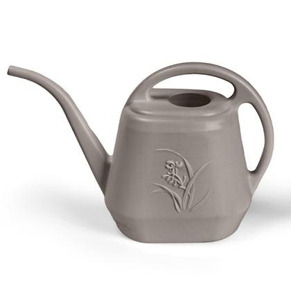 UFANME watering can with coffee color and long-spout for precise watering.