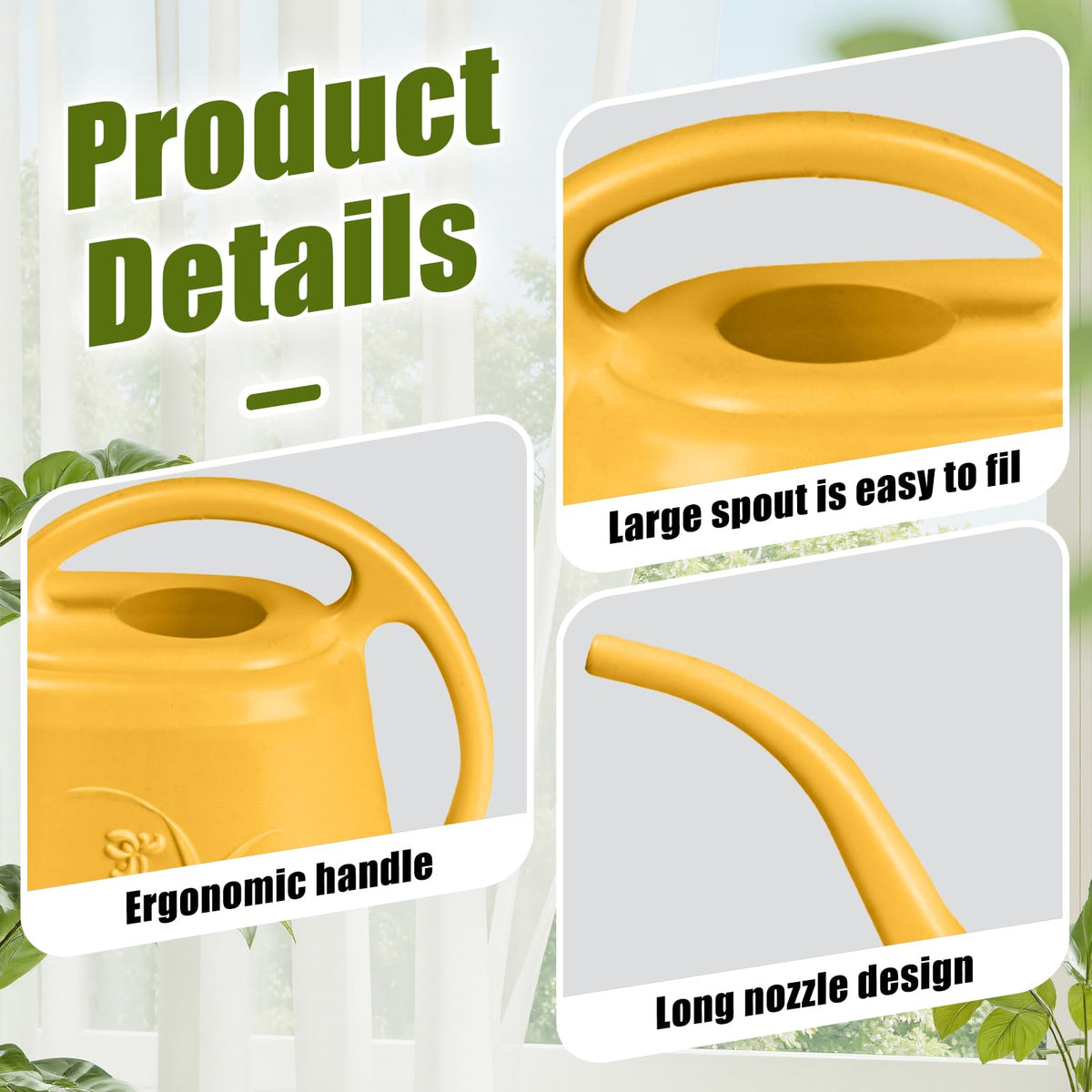 UFANME durable plastic construction supports long-lasting use