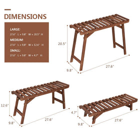 Ufine entryway storage shelf for shoes, decor, and more